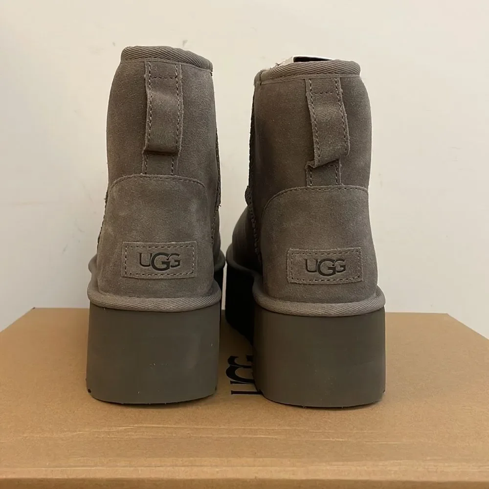 UGG Classic Mini Platform Smoke Plume Women Size 9 - Picture 11 of 15